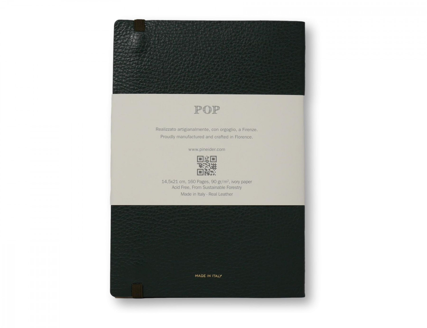 Pop Notebook 90grs, 160 ivory pages